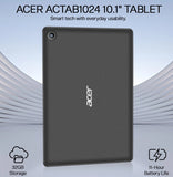 Acer ACTAB1024 10.1" Android 13 Tab 32GB 4GB RAM Wi-Fi IPS Tablet Grade B+
