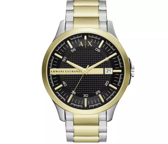 Armani Exchange Men's Black Stainless Steel Bracelet Watch735/1707