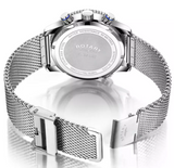 Rotary Men's Stainless Steel Mesh Bracelet Watch