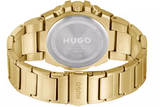 HUGO Mens Wild Yellow Gold Multifunction Watch