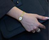Rotary Ladies Gold Coloured Stainless Steel Bracelet Watch