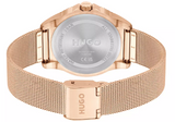 HUGO Ladies Pink Stainless Steel Bracelet Watch