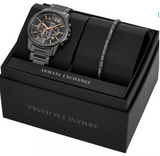 Armani Exchange Men's Grey Stainless Steel Bracelet Watch