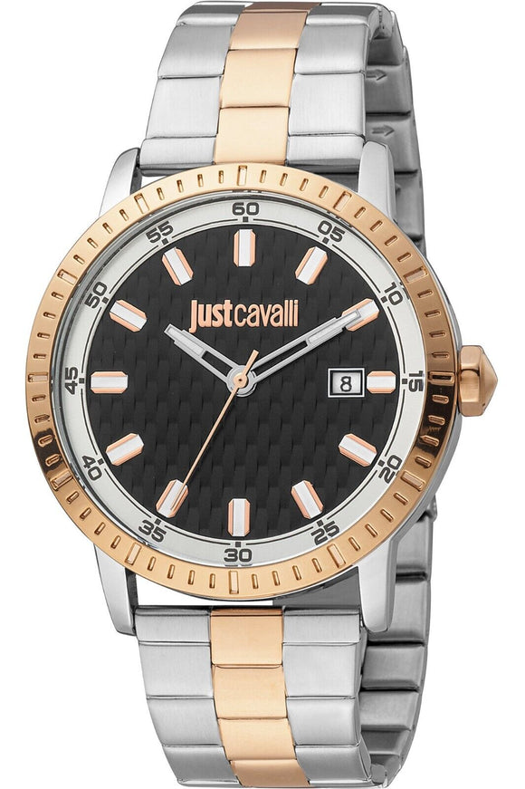Just Cavalli Gent JC1G216M0085 Men's Two-Tone Stainless Steel Analog Dial Watch