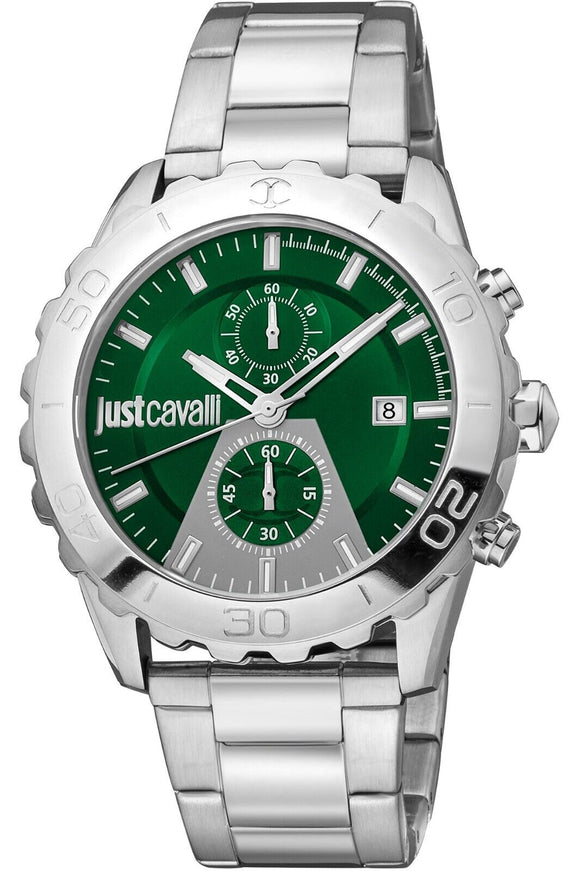 Just Cavalli Gent JC1G242M0045 Men's Silver Stainless Steel Quartz Watch