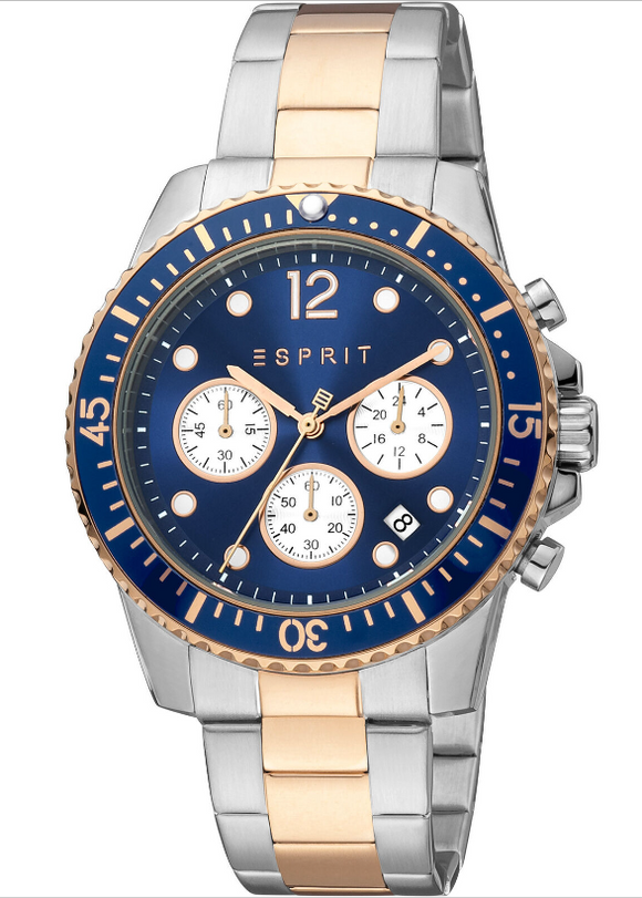 Esprit Hudson ES1G373M0095 Men's Chronograph Watch | Original, New with 2-Year Warranty